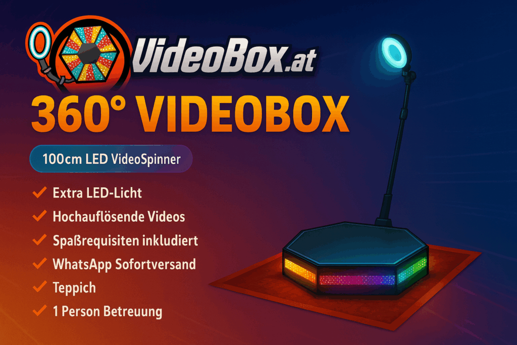 Revolutionieren Sie Ihren Messeauftritt: Die 360 VideoBox als Besuchermagnet für Ihren Stand
In der dynamischen Welt der Messen und Ausstellungen ist es entscheidend, sich von der Konkurrenz abzuheben und die Aufmerksamkeit potenzieller Kunden gezielt auf den eigenen Stand zu lenken. Ein bloßer Produktkatalog oder eine Standardpräsentation reichen oft nicht mehr aus, um im Gedächtnis zu bleiben. Hier kommt die 360 VideoBox von VideoBox.at ins Spiel: Sie ist nicht nur ein innovatives Tool zur Unterhaltung, sondern ein strategisches Instrument, um Ihren Messeauftritt zu revolutionieren, Leads zu generieren und Ihre Markenbotschaft auf einzigartige Weise zu verbreiten.
Warum die 360 VideoBox Ihr ultimatives Messe-Highlight ist
Stellen Sie sich vor: Ein Stand, der vor Energie sprüht, an dem sich Besucher scharen und lachend in die Kamera posieren. Die 360 VideoBox ist ein garantierter Publikumsmagnet, der Neugier weckt und Menschen aktiv zu Ihrem Stand zieht. Während andere Aussteller um Aufmerksamkeit ringen, schaffen Sie mit der VideoBox ein interaktives Erlebnis, das lange in Erinnerung bleibt. Besucher werden nicht nur zu passiven Zuschauern, sondern zu aktiven Teilnehmern, die Teil Ihrer Markenwelt werden.
Generierung qualifizierter Leads durch interaktives Engagement
Der Hauptzweck eines Messeauftritts ist die Lead-Generierung. Die 360 VideoBox bietet hier einen unschätzbaren Vorteil. Um das erstellte 360-Grad-Video zu erhalten, können die Teilnehmer ihre E-Mail-Adresse oder Kontaktdaten hinterlassen. Dies ist eine organische und nicht-aufdringliche Methode, um wertvolle Leads zu sammeln, die bereits eine positive Interaktion mit Ihrer Marke hatten. Die Videos können zudem mit Ihrem Firmenlogo, einem individuellen Overlay oder einer spezifischen Botschaft gebrandet werden, wodurch Ihre Marke subtil, aber effektiv in jedem geteilten Clip präsent ist.
Maximale Reichweite und virales Marketing auf Social Media
Jedes Video, das mit Ihrer gebrandeten 360 VideoBox erstellt wird, ist ein potenzieller Multiplikator für Ihre Markenbotschaft. Besucher teilen ihre einzigartigen 360-Grad-Clips begeistert auf ihren Social-Media-Kanälen. Dies führt zu einer organischen viralen Verbreitung Ihrer Marke weit über den Messestand hinaus. Ihre Botschaft erreicht nicht nur die direkten Messebesucher, sondern auch deren Netzwerke, was die Sichtbarkeit und den Buzz um Ihr Unternehmen exponentiell steigert. Es ist effektives, authentisches Marketing, das von Ihren Kunden selbst generiert wird.
Ein unvergessliches Markenerlebnis schaffen
In einer Zeit, in der Erlebnisse immer wichtiger werden, bietet die 360 VideoBox eine Plattform, um Ihre Marke emotional aufzuladen. Sie schaffen eine positive Assoziation mit Ihrem Unternehmen, die über reine Produktinformationen hinausgeht. Die Freude und der Spaß, den die Teilnehmer bei der Nutzung der Box erleben, werden direkt auf Ihre Marke übertragen. Dies fördert die Kundenbindung und schafft eine tiefere Verbindung, die sich langfristig auszahlt.
Rundum-Sorglos-Paket: Unser Full-Service für Ihren Erfolg
Wir wissen, dass die Organisation eines Messeauftritts komplex ist. Deshalb bieten wir Ihnen ein umfassendes Full-Service-Paket, das Ihnen maximale Entlastung garantiert. Von der ersten Beratung über die pünktliche Lieferung und den professionellen Aufbau der 360 VideoBox an Ihrem Stand bis hin zur technischen Betreuung während der gesamten Messezeit – unser erfahrenes Team kümmert sich um jedes Detail. Unsere geschulten Mitarbeiter animieren Ihre Besucher, erklären die Funktionsweise und sorgen für einen reibungslosen Ablauf, sodass Sie sich voll und ganz auf Ihre Kernaufgaben konzentrieren können: den Dialog mit potenziellen Kunden.
Anpassungsmöglichkeiten für Ihre individuelle Markenpräsenz
Die 360 VideoBox ist flexibel an Ihre Markenidentität anpassbar. Wir können die Plattform, das Overlay der Videos und sogar die Hintergrundmusik auf Ihr Corporate Design abstimmen. So wird die VideoBox zu einem nahtlosen Bestandteil Ihres Messestandes und verstärkt Ihre Markenbotschaft auf visuell ansprechende Weise.
Investieren Sie in ein Tool, das nicht nur unterhält, sondern messbare Ergebnisse liefert. Die 360 VideoBox von VideoBox.at ist Ihr Schlüssel zu einem erfolgreichen, unvergesslichen und reichweitenstarken Messeauftritt. Kontaktieren Sie uns noch heute, um zu erfahren, wie wir Ihren nächsten Messeauftritt zum Highlight machen können!